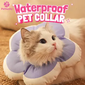 PetLucky Waterproof Pillow E-collar Bantal Luka Steril Operasi Collar Anjing Kucing Anti Gigit Garuk Nyaman Aman Anti Air Bahan Berkualitas