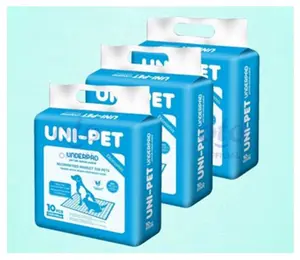 Unipet Underpad 45x60cm Isi 10pcs - Perlak Anjing Kucing Kelinci