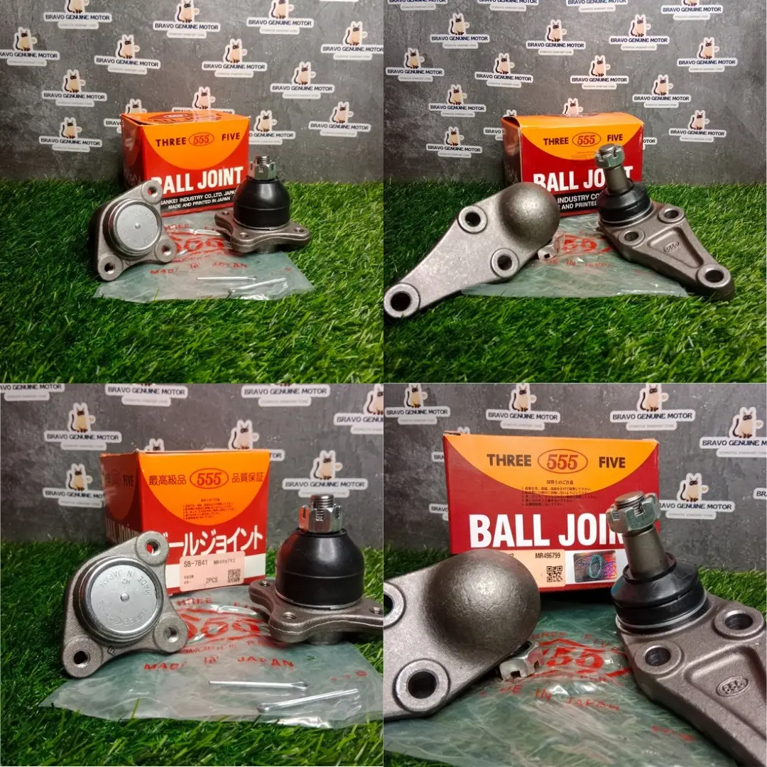 Ball Joint Set Atas Bawah Mitsubishi Pajero Old 555 Japan Original 4 Pcs