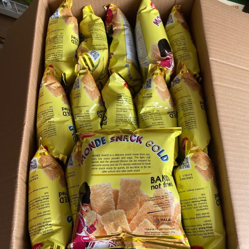 PROMO MONDE SNACK GOLD ISI 15 PACK - Shop | Tokopedia