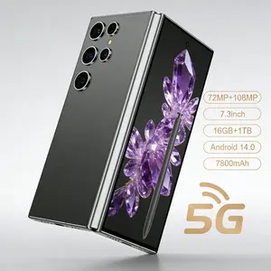 [Stok Akhir]  S-24 Ultra Smartphone Gaming 5G 7.5 Inch 8000mAh Baterai Liquid Cooling 72MP+108MP Ultra Wide Angle Pro OIS 16GB+1TB Cellphone Harga Spesial Clearance