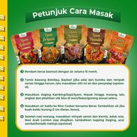 Gambar Beras basmati dan Bumbu Nasi Kebuli Instan siap masak nasi arab 350g rasa paling nikmat komplit aff - Nasi Kabsah 220gr dari Lumion Food Kota Administrasi Jakarta Pusat 3 Tokopedia