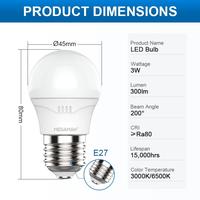 Gambar Grosir Lampu Bohlam LED 3 Watt Megaman YYTA50Z1 Putih dari Megaman Indonesia Kota Administrasi Jakarta Utara 3 Tokopedia
