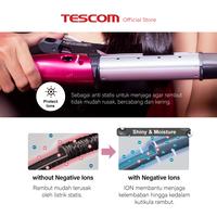 Gambar Tescom Catokan Pengeriting Rambut 3 ways Hair Iron NTIR1650 - pink dari Tescom Indonesia Kota Bekasi 5 Tokopedia