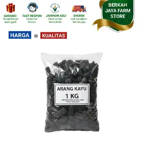 Berkah Jaya Farm Store Termurah 1 kg Arang Kayu Kualitas Terbaik Garansi Asli Fast Respon