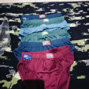 Isi 6 PCS Celana Dalam Anak Cowok Warna Gelap Size S-M-L-XL-XXL CD Anak Cowok Polos