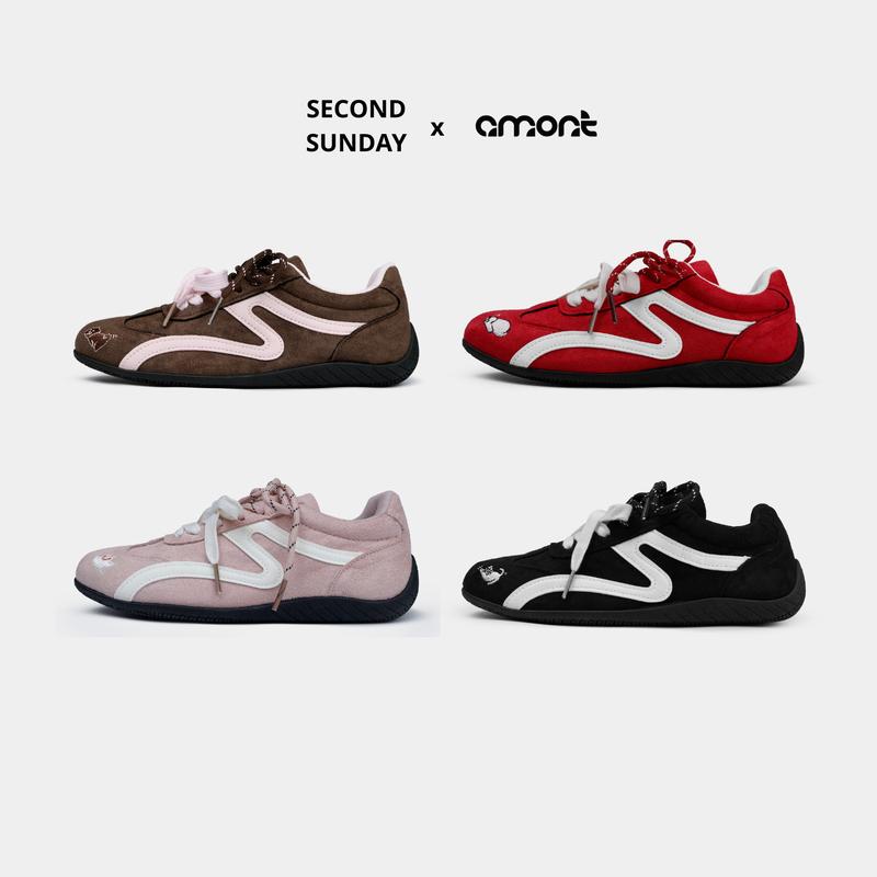 Giày Sneaker Thời Trang Nữ Amont Wiggle Line AG11