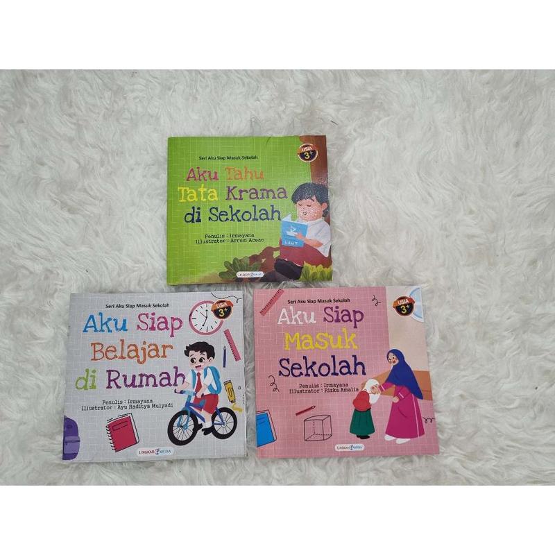 [FELIZKIDS] [BK30] Buku cerita bergambar anak SERI AKU MASUK SEKOLAH 1