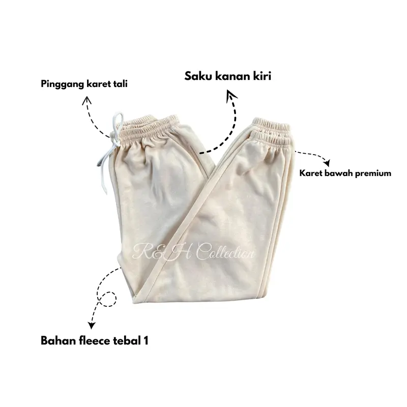 [DAPAT 3 PCS] Joger / Sweatpants / Unisex Pria Wanita / Joger Pria / Joger Wanita / Joger Panjang Unisex 2