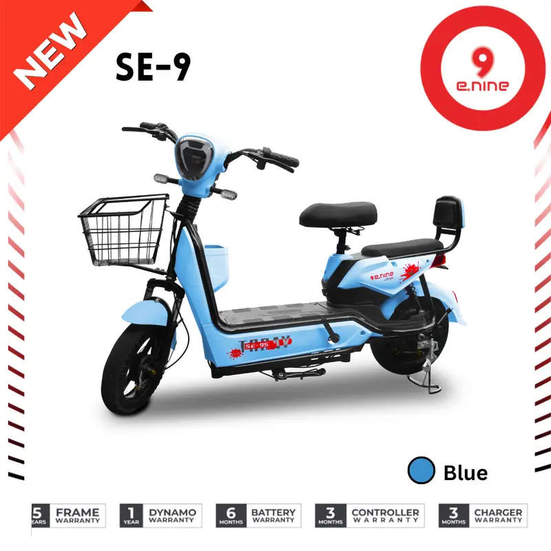 [ENINE x Muchazir] ENINE SE-9 NEW - SEPEDA LISTRIK - FUTURISTIK DESIGN (GARANSI RESMI) 2