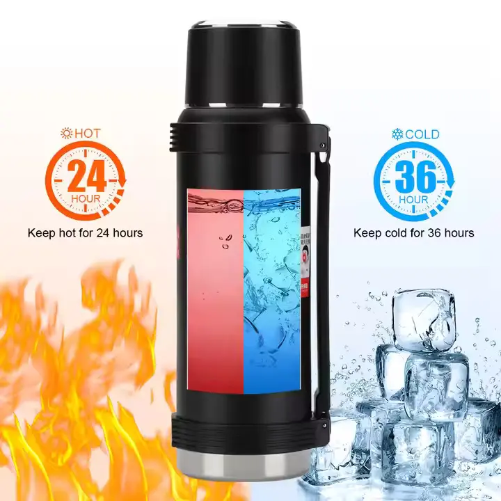 Bình Nước Giữ Nhiệt Dung Tích Lớn 2 Lít D.KADI SUS304 - Giữ Nhiệt Tốt Đến 24H 1