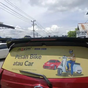 spoiler calya + lampu / spoiler sigra + lampu rem