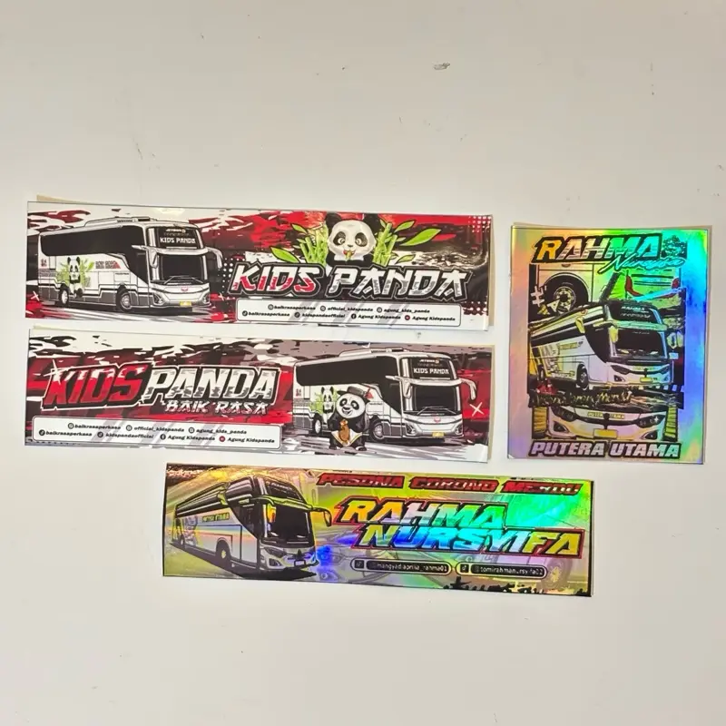 STIKER BUS ARTIS MURAH ORIGINAL di TOKO KAK ULIL 0