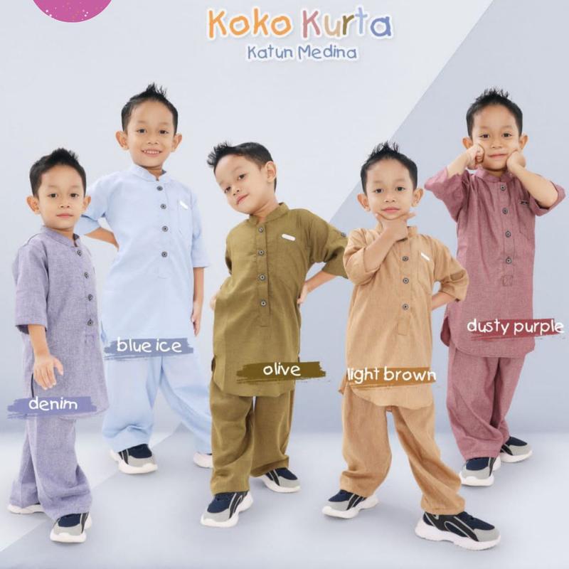 Baju Koko Kurta Anak 1