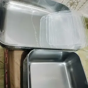 [SAMBUT AWAL TAHUN] TEXANIA Foodbox 25cm Isi 4pcs FREE Foodbox 13cm 6pcs - Food Container - Tempat Menyimpan Makanan- Stainless