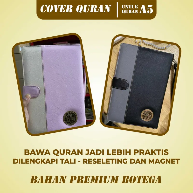 sampul alquran reseleting - sampul alquran ekslusif - quran standar A5 1