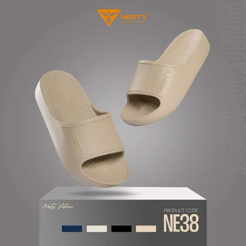 [NE38] DÉP BÁNH MỲ NESTY UNISEX CHẤT LIỆU NHỰA EVA NHẸ, KHÔNG THẤM NƯỚC VÀ CHỐNG TRƯỢT NE38