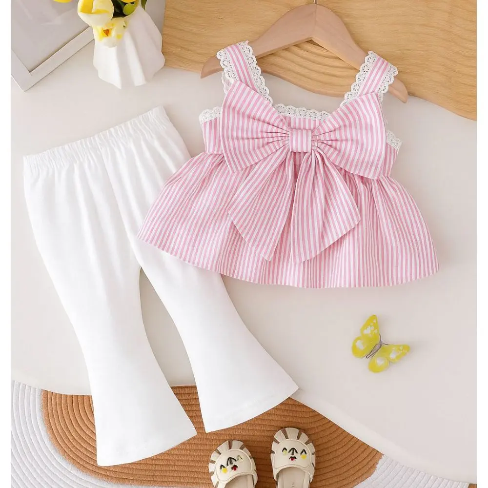 SET PINK+CELANA PUTIH