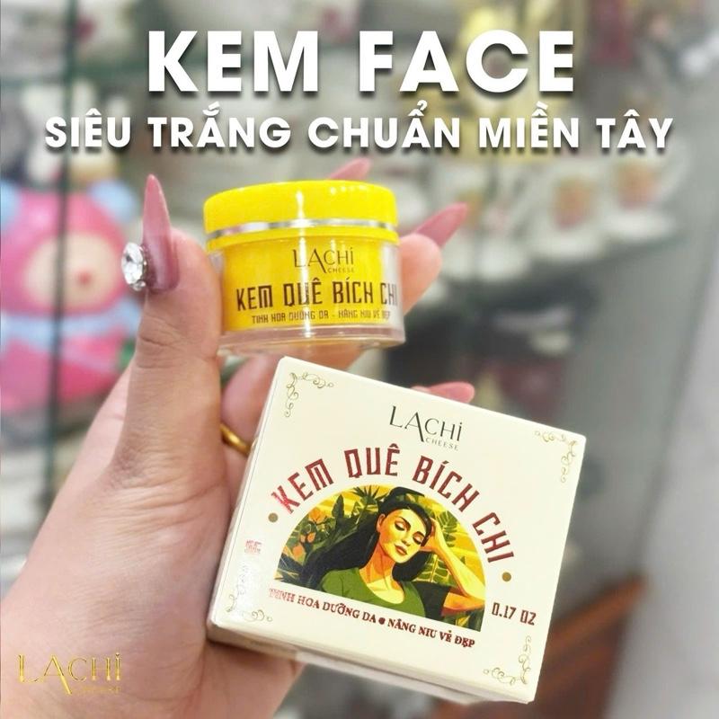 Kem Quê Lachi 5gr Dùng Thử - Giúp Trắng Nhanh - Dưỡng Trắng Sau Nám - Dành Cho Da Chai Lì Không Trắng Kem Trắng Da