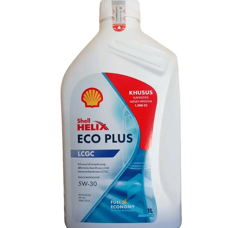 Sae30 Shell Shell Ecoplus SAE 5w-30 1Liter For Gasoline Engines LCGC Type - Shop ...