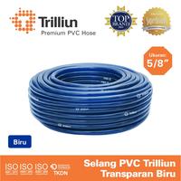 Gambar Selang Air PVC Trilliun Transparan 5/8" Inch - 50 Meter - Biru dari Trilliun Kab. Pasuruan 5 Tokopedia