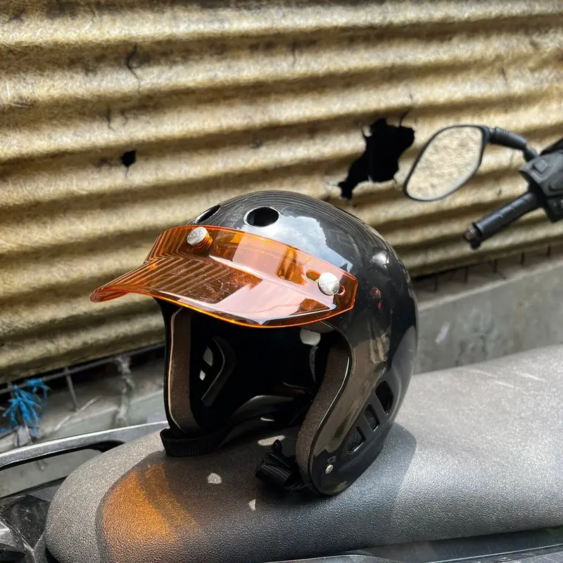 HELM RAFTING/ARUM JERAM/SKATEBOARD Hitam Glosy Outdoor 2