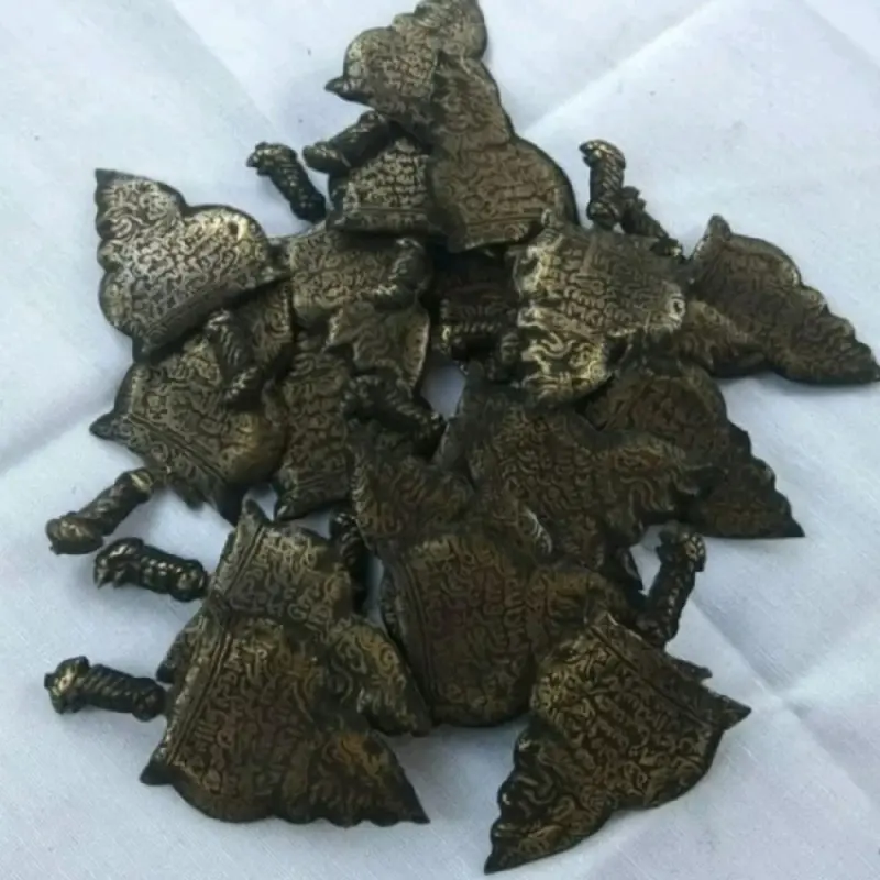 koleksi keris semar plat kuningan 2