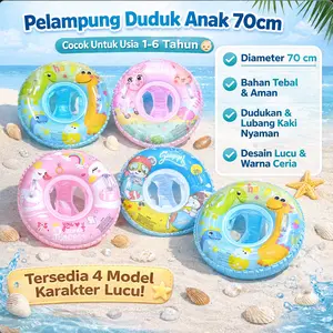 Pelampung Renang Bayi Bulat / Baby Swim Trainer Ban Renang Bayi Pelampung Ring Safety Baby