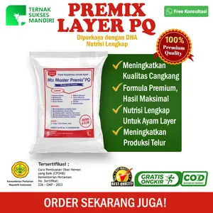 [DIJAMIN ORI] Mix Master PREMIX AYAM PETELUR PREMIUM QUALITY (LAYER PQ) - Suplemen ayam layer terbaik dengan kualitas PREMIUM