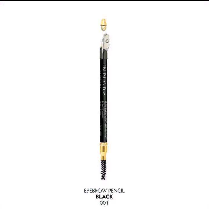 IMPLORA EYEBROW PENCIL/ IMPLORA PENSIL ALIS/ PENSIL ALIS 3 IN 1/PENSIL ALIS DENGAN SIKAT DAN SERUTAN Wajah 7