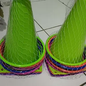 Mainan Edukasi Anak Motoric Play Cone Rintangan Olahraga, Kerucut Rintangan Latihan Sepak Bola Lari, Sport Cone Toys