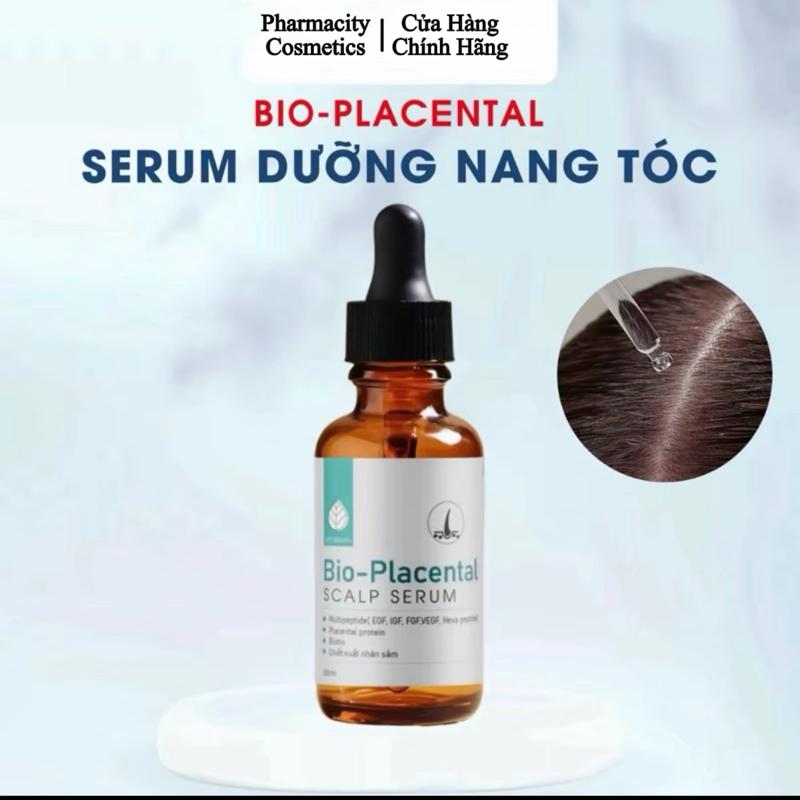 Serum dưỡng nang tóc Bio-Placental giúp nuôi dưỡng nang tóc và da đầu khỏe mạnh, hỗ trợ mọc tóc, giảm gãy rụng.