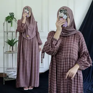 Vanessa Dress Neww  Tangan Balon  - Rayon Diamond & Cordelia