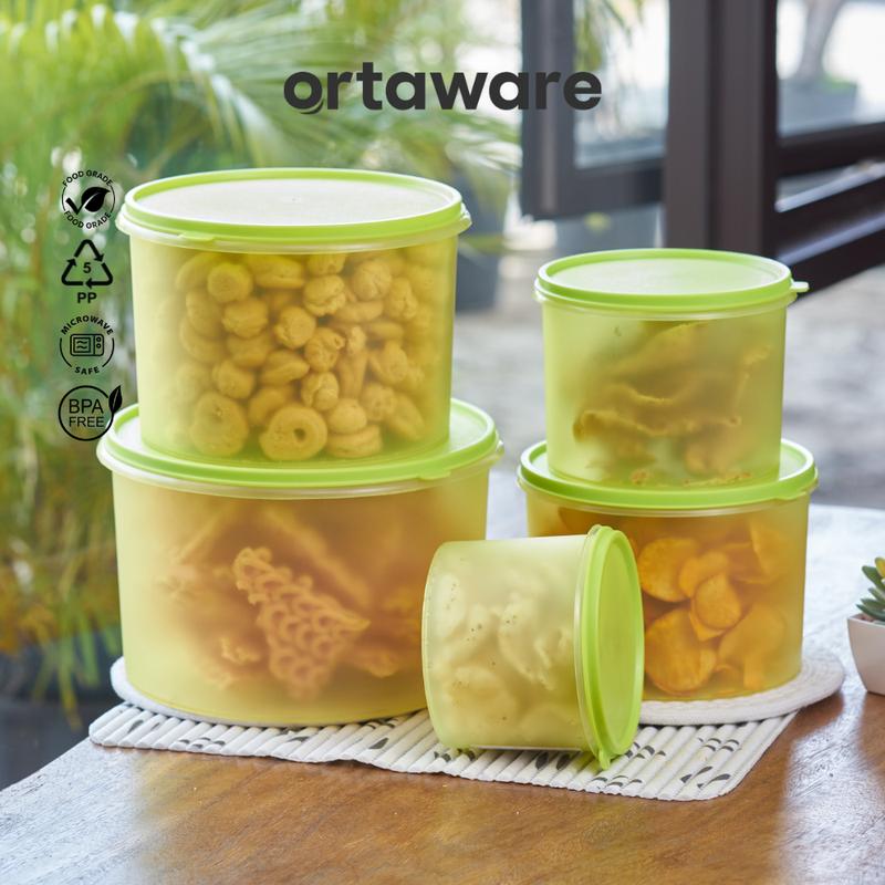 Set Toples Beranak Kedap Udara Serbaguna Sifa Ortaware (Isi 5pcs) 1