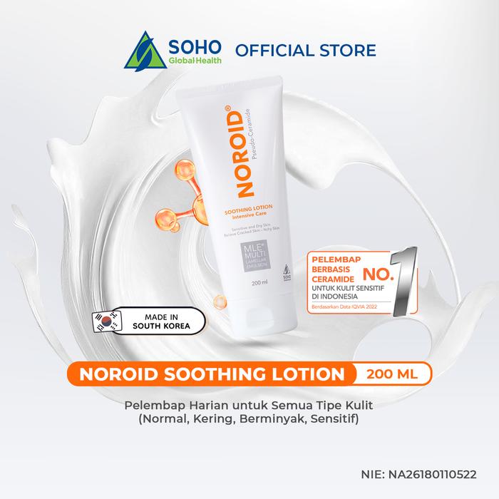 Gambar Noroid Soothing Lotion Pelembab Kulit Kering 200ml dari Soho Global Health_NEW Kota Administrasi Jakarta Timur Tokopedia