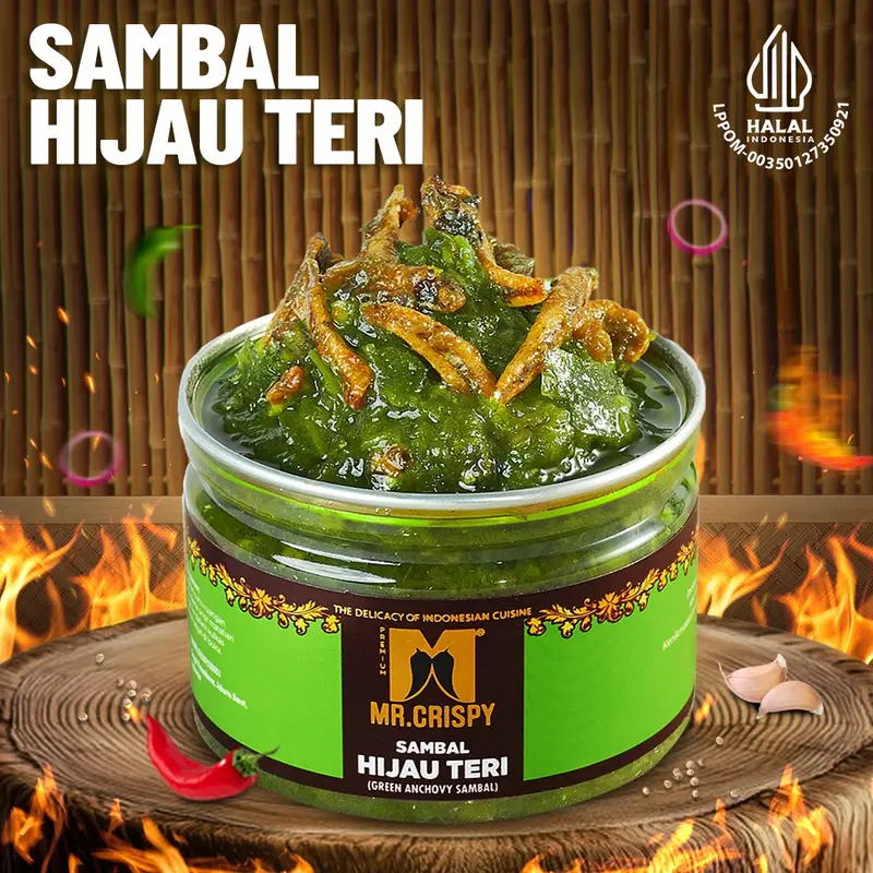 PROMO PAKET SAMBAL 4 PCS HEMAT MR CRISPY 2