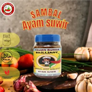 Sambal Ayam Suwir Pawon bunda brilliant