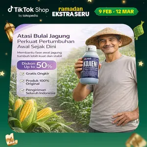 KOJIEN 1 Liter – High Stimulator Aktivator Tanaman – Bantu Atasi Bulai & Perkuat Pertumbuhan Awal – Jagung
