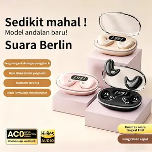 [COD] C Headphone X55  Headphone Tidur Headset Bluetooth Gaming Daya Tahan Baterai Super Panjang Peredam Kebisingan Aktif yang Keren