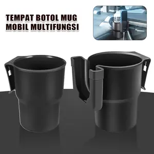 Tempat Botol Mug Minum Mobil Portable Cup Holder Multifungsi Praktis Tempat Minum Berkualitas