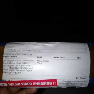 Jam Tangan Wanita Led Watch Couple Series Strap Rubber | Jam Tangan Led Wanita Pria Unisex Model Curved Glass Led Watch Digital | Ledwatch Digital Jinshengsi JSS3397