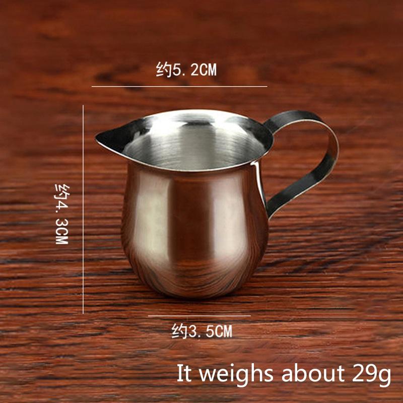 Product Introduction of Coffee Milk Frothing Jug Latte Espresso Coffee Jug Art Milk Frother Pitcher Stainless Steel Measurement Jug Espresso Barista Tool Coffee Accessories 40