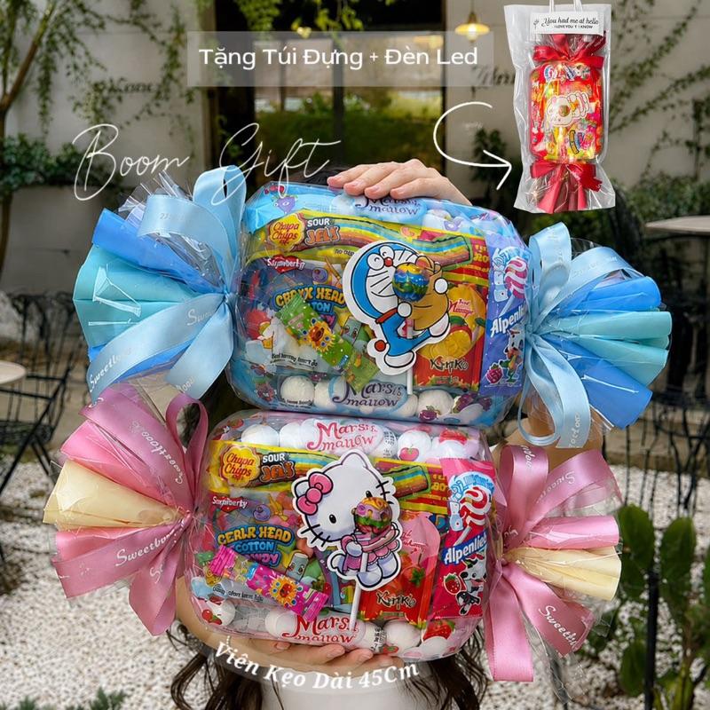 ( Giao Miền Bắc_Trung 3-4 Ngày ) Viên Kẹo Khổng Lồ 4 Tone Màu Đáng Iu Thích Hợp Tặng Noel Sinh Nhật Trung Thu Valentine Quốc Tế Thiếu Nhi 19/11