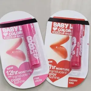 [Satuan] Lipbalm Baby Lips Color Pink Lolita Cherry Kiss
