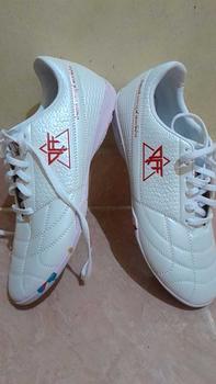 Product Review of Sepatu Futsal RAF White Red XERACION ONE Dewasa" sepatufutsal c it Semua musim Pink sepatu  futsal sepatu futsal decit sepatu  futsal sepatu  ori from o**a 0
