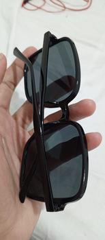 Product Review of PC-k005 Kacamata Hitam Pelindung Uv Bentuk Kotak Lensa Oversize Gaya Eropa Untuk Pria Dan Wanita Aksesoris Elegan from E**l 0
