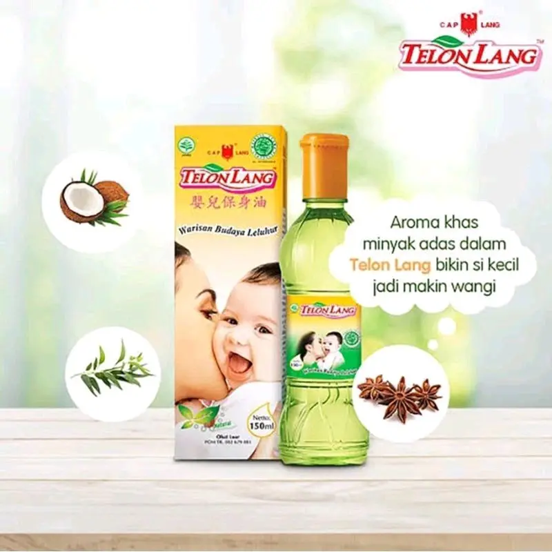 Minyak Telon Lang 100 ml (penghangat)