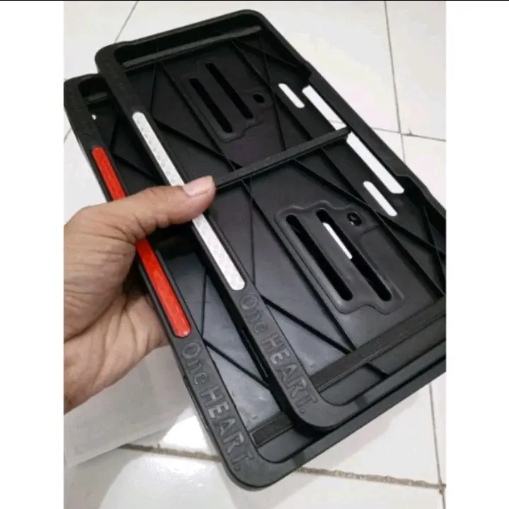 Cover Tempat Dudukan Plat Nomor kendaraan Motor Original Honda 100% Asli AHM 4