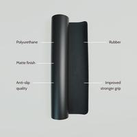 Gambar Anti Slip Rubber Workout Yoga Mat 5mm (Free Strap) - Solid Black dari miniletics Kota Surabaya 1 Tokopedia
