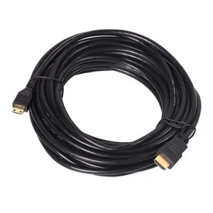 KABEL HDMI To HDMI High Speed High Quality Gold 10 METER-hitam